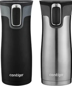 Contigo 16 oz. West Loop 2.0 Insulated Stainless Steel Travel Mug - 2-Pack -Water Bottles Shop unnamed file 2051