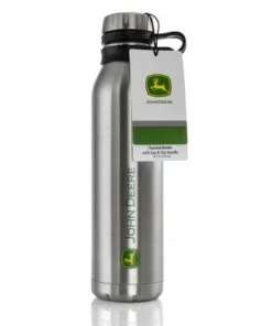 John Deere 25.5 Ounce Stainless Steel Thermal Bottle with Cap and Carry Loop -Water Bottles Shop unnamed file 2164