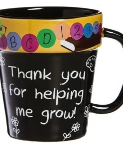 Evergreen Teacher Terra Cotta Coffee Cup