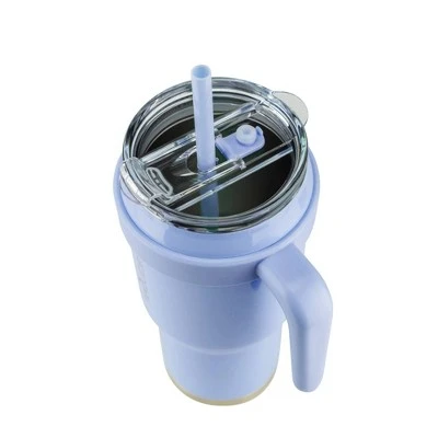 Reduce 40oz Cold1 Insulated Stainless Steel Straw Tumbler Mug Cayenne 5 Reduce 40oz Cold1 Insulated Stainless Steel Straw Tumbler Mug Cayenne - Image 3