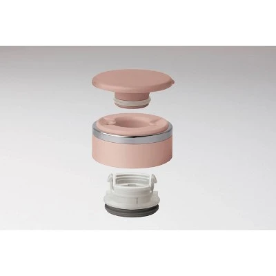 Zojirushi Stainless Steel 16oz. Travel Mug with Tea Leaf Filter SM-JTE46 - Pink Champagne 3 Zojirushi Stainless Steel 16oz. Travel Mug with Tea Leaf Filter SM-JTE46 - Pink Champagne