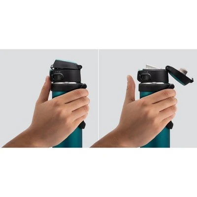 Zojirushi 16oz Flip-and-Go Stainless Steel Travel Mug SM-QHE48 - Hibiscus Red 11 Zojirushi 16oz Flip-and-Go Stainless Steel Travel Mug SM-QHE48 - Hibiscus Red - Image 9