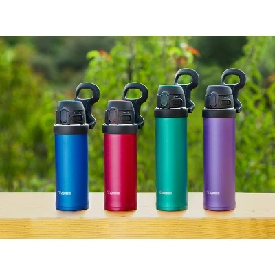 Zojirushi 16oz Flip-and-Go Stainless Steel Travel Mug SM-QHE48 - Hibiscus Red 13 Zojirushi 16oz Flip-and-Go Stainless Steel Travel Mug SM-QHE48 - Hibiscus Red - Image 11