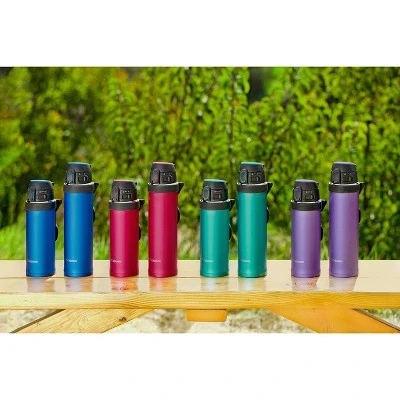 Zojirushi 16oz Flip-and-Go Stainless Steel Travel Mug SM-QHE48 - Hibiscus Red 15 Zojirushi 16oz Flip-and-Go Stainless Steel Travel Mug SM-QHE48 - Hibiscus Red - Image 13