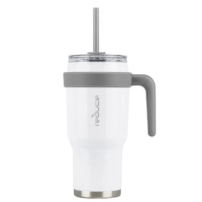 Reduce 40oz Cold1 Insulated Stainless Steel Straw Tumbler Mug Cayenne 12 Reduce 40oz Cold1 Insulated Stainless Steel Straw Tumbler Mug Cayenne - Image 10