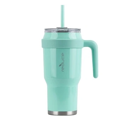 Reduce 40oz Cold1 Insulated Stainless Steel Straw Tumbler Mug Cayenne 16 Reduce 40oz Cold1 Insulated Stainless Steel Straw Tumbler Mug Cayenne - Image 14