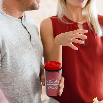 Just Funky Fallout Collectibles | Fallout Nuka Cola Travel Can | 5.5 Inches 7 Just Funky Fallout Collectibles | Fallout Nuka Cola Travel Can | 5.5 Inches - Image 5