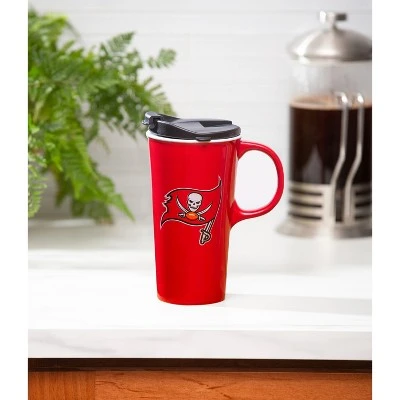 Evergreen Tampa Bay Buccaneers, 17oz Boxed Travel Latte 4 Evergreen Tampa Bay Buccaneers, 17oz Boxed Travel Latte - Image 2