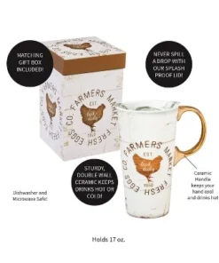 Evergreen Ceramic Travel Cup w/box and Triton Lid, 17 OZ., Farmers Market -Water Bottles Shop unnamed file 2564