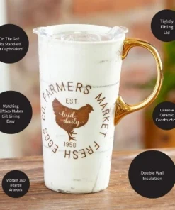 Evergreen Ceramic Travel Cup w/box and Triton Lid, 17 OZ., Farmers Market -Water Bottles Shop unnamed file 2565