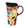 Evergreen Ceramic Travel Cup, 17 OZ. ,w/box and Tritan Lid, Harvest Garden -Water Bottles Shop unnamed file 2573