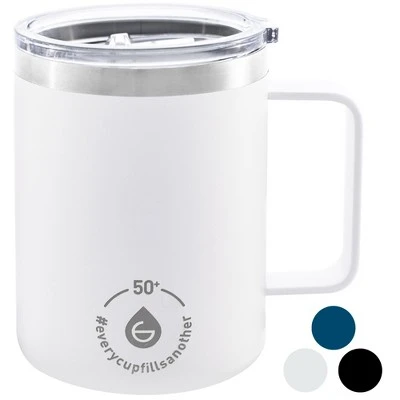 GROSCHE Everest Double Wall Insulated Travel Mug with Spill Proof Lid, 14 fl 0z Capacity 11 GROSCHE Everest Double Wall Insulated Travel Mug with Spill Proof Lid, 14 fl 0z Capacity - Image 9