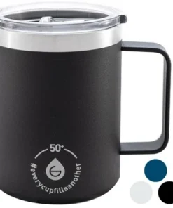 GROSCHE Everest Double Wall Insulated Travel Mug with Spill Proof Lid, 14 fl 0z Capacity 21 GROSCHE Everest Double Wall Insulated Travel Mug with Spill Proof Lid, 14 fl 0z Capacity -Water Bottles Shop unnamed file 2634