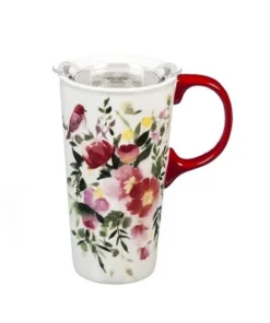 Evergreen Flag Ceramic Travel Cup, 17 OZ. ,w/box and Tritan Lid, Happy Life -Water Bottles Shop unnamed file 2649