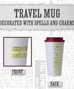 Paladone Products Ltd. Harry Potter Spells 15 Ounce Plastic Travel Mug