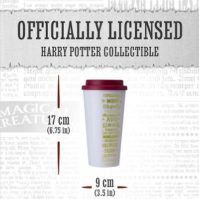 Paladone Products Ltd. Harry Potter Spells 15 Ounce Plastic Travel Mug 4 Paladone Products Ltd. Harry Potter Spells 15 Ounce Plastic Travel Mug - Image 2