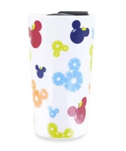 Seven20 Disney 10oz Ceramic Travel Mug | Mickey Icon Fruit