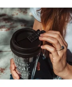 Silver Buffalo Harry Potter Marauder's Map Plastic Travel Mug With Lid | Holds 16 Ounces -Water Bottles Shop unnamed file 2683