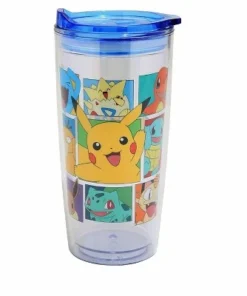 Silver Buffalo Pokemon 20 Ounce Double Wall Travel Tumbler