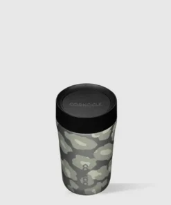 Corkcicle Commuter Cup 9 Ounce Insulated Stainless Steel Spill Proof Travel Coffee Mug with Sip Lid for Hot and Cold Drinks, Snow Leopard -Water Bottles Shop unnamed file 2692