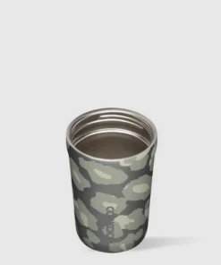 Corkcicle Commuter Cup 9 Ounce Insulated Stainless Steel Spill Proof Travel Coffee Mug with Sip Lid for Hot and Cold Drinks, Snow Leopard -Water Bottles Shop unnamed file 2693