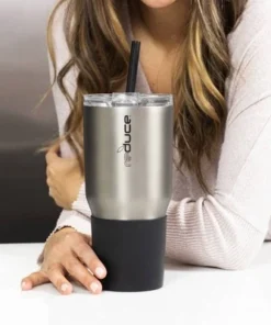 Reduce 34oz Cold1 Insulated Stainless Steel Straw Tumbler with Silicone Grip Glacier -Water Bottles Shop unnamed file 272