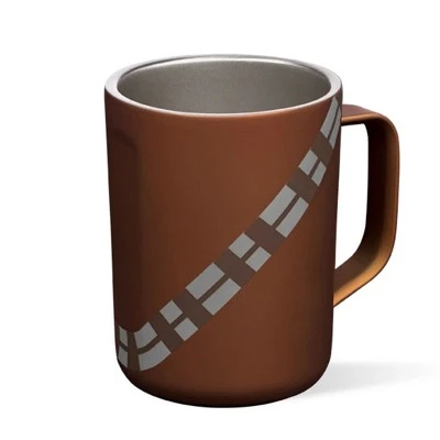 Corkcicle 16 Ounce Coffee Mug Triple Insulated Stainless Steel Cup with Lid and Silicone Bottom for Hot Drinks, Chewbacca 5 Corkcicle 16 Ounce Coffee Mug Triple Insulated Stainless Steel Cup with Lid and Silicone Bottom for Hot Drinks, Chewbacca - Image 3