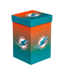 Evergreen Miami Dolphins, 17oz Boxed Travel Latte