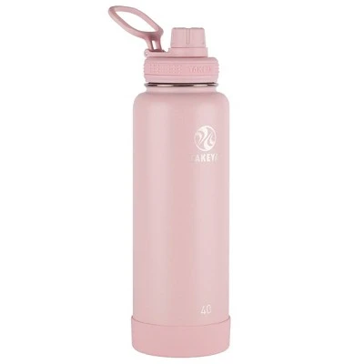 Takeya 40oz Actives Insulated Stainless Steel Water Bottle with Spout Lid Sage 11 Takeya 40oz Actives Insulated Stainless Steel Water Bottle with Spout Lid Sage - Image 9