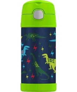 Thermos 12oz FUNtainer Water Bottle with Bail Handle Green Jungle Kingdom -Water Bottles Shop unnamed file 2859