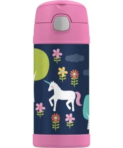 Thermos 12oz FUNtainer Water Bottle with Bail Handle Green Jungle Kingdom -Water Bottles Shop unnamed file 2860