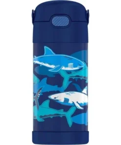 Thermos 12oz FUNtainer Water Bottle with Bail Handle Green Jungle Kingdom -Water Bottles Shop unnamed file 2863
