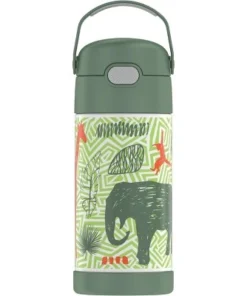 Thermos 12oz FUNtainer Water Bottle with Bail Handle Green Jungle Kingdom -Water Bottles Shop unnamed file 2869