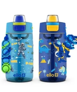 Ello 14oz 2pk Plastic Colby Pop! Water Bottles Rainbow And Unicorn -Water Bottles Shop unnamed file 2917