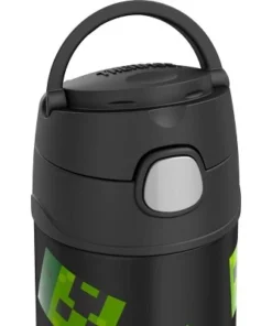 Thermos Minecraft 16oz FUNtainer Water Bottle - Black -Water Bottles Shop unnamed file 2963