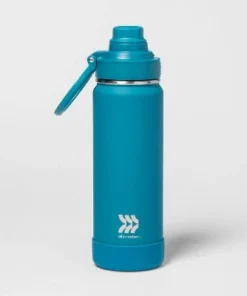 24oz Vacuum Insulated Stainless Steel Water Bottle - All in Motion™ Black -Water Bottles Shop unnamed file 2982