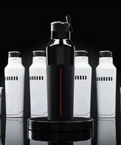 Corkcicle Star Wars 20 Ounce Sport Canteen Triple Insulated Stainless Steel Water Bottle with Straw Cap and Folding Metal Handle, Darth Vader -Water Bottles Shop unnamed file 3