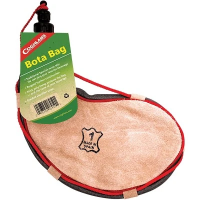 Coghlan's Bota Bag, Rugged Leather Spanish Wine Skin Heavy Poly Lining 6 Coghlan's Bota Bag, Rugged Leather Spanish Wine Skin Heavy Poly Lining - Image 4