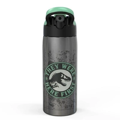 Jurassic World 3 19oz Stainless Steel Double Wall Water Bottle - Zak Designs 4 Jurassic World 3 19oz Stainless Steel Double Wall Water Bottle - Zak Designs - Image 2