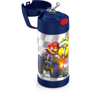 Thermos 12oz FUNtainer Water Bottle with Bail Handle - Mario Kart 6 Thermos 12oz FUNtainer Water Bottle with Bail Handle - Mario Kart - Image 4