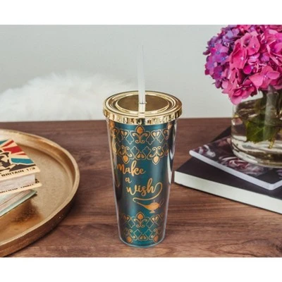 Seven20 Disney Aladdin Make A Wish 16oz PVC Tumbler 7 Seven20 Disney Aladdin Make A Wish 16oz PVC Tumbler - Image 5