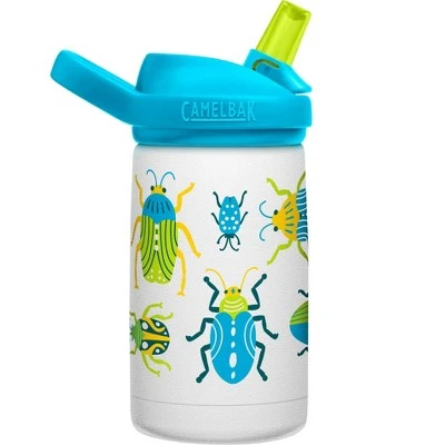 CamelBak 12oz Eddy+ Vacuum Insulated Stainless Steel Kids' Water Bottle Space Smiles 4 CamelBak 12oz Eddy+ Vacuum Insulated Stainless Steel Kids' Water Bottle Space Smiles - Image 2