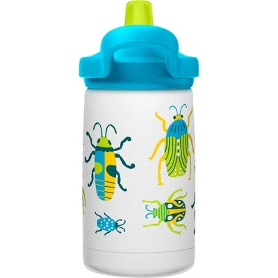 CamelBak 12oz Eddy+ Vacuum Insulated Stainless Steel Kids' Water Bottle Space Smiles 5 CamelBak 12oz Eddy+ Vacuum Insulated Stainless Steel Kids' Water Bottle Space Smiles - Image 3
