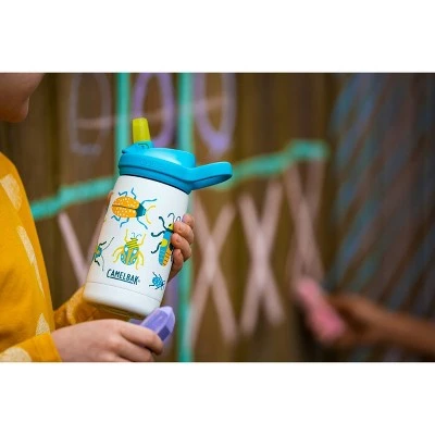 CamelBak 12oz Eddy+ Vacuum Insulated Stainless Steel Kids' Water Bottle Space Smiles 7 CamelBak 12oz Eddy+ Vacuum Insulated Stainless Steel Kids' Water Bottle Space Smiles - Image 5