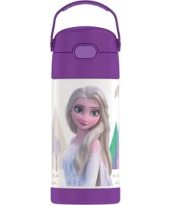 Thermos 12oz FUNtainer Water Bottle with Bail Handle - Purple Frozen 2 -Water Bottles Shop unnamed file 3522