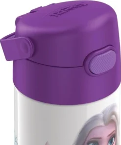 Thermos 12oz FUNtainer Water Bottle with Bail Handle - Purple Frozen 2 -Water Bottles Shop unnamed file 3524