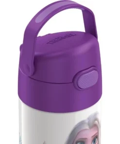 Thermos 12oz FUNtainer Water Bottle with Bail Handle - Purple Frozen 2 -Water Bottles Shop unnamed file 3525