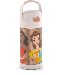 Thermos 12oz FUNtainer Water Bottle with Bail Handle - Beige Princess