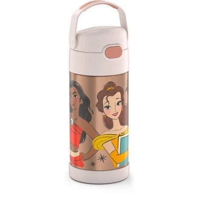 Thermos 12oz FUNtainer Water Bottle with Bail Handle - Beige Princess 3 Thermos 12oz FUNtainer Water Bottle with Bail Handle - Beige Princess