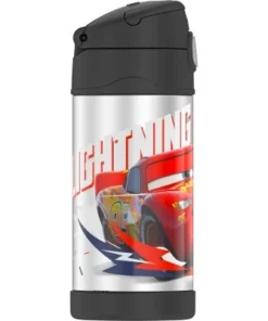 Thermos 12oz FUNtainer Water Bottle with Bail Handle - Black Cars -Water Bottles Shop unnamed file 3594